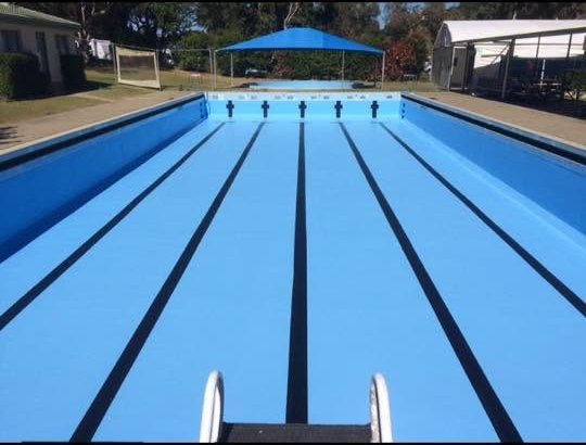 CreteSeal pool interior coating project