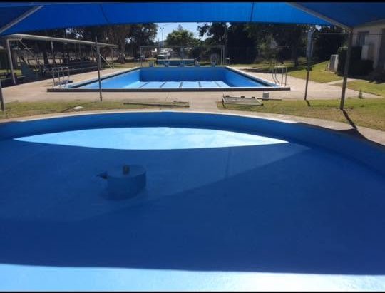 CreteSeal pool interior coating project
